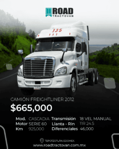 CAMIÓN FREIGHTLINER CASCADIA 2012 #135