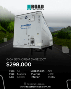 CAJA SECA GREAT DANE 2007 53 PIES #655434