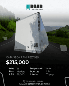 CAJA SECA RAMIREZ 1999 53 PIES #1005