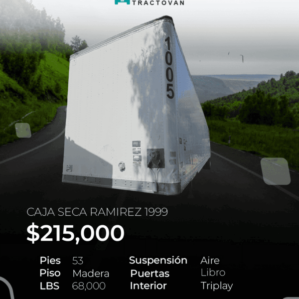 CAJA SECA RAMIREZ 1999 53 PIES #1005