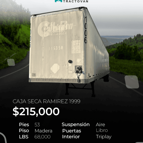 CAJA SECA RAMIREZ 1999 53 PIES #1006
