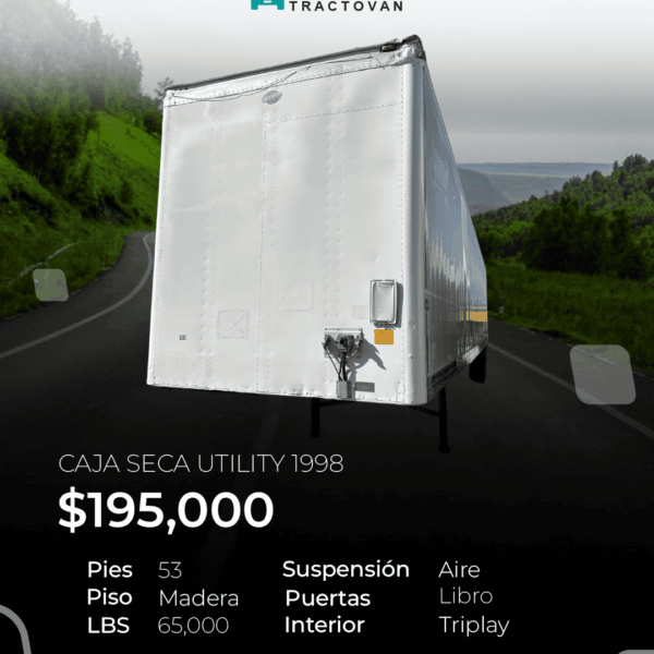 CAJA SECA UTILITY 1998 53 PIES #4817