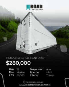 CAJA SECA GREAT DANE 2007 53 PIES #655859