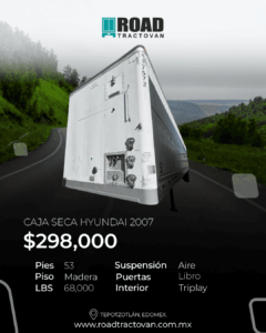 CAJA SECA HYUNDAI 2007 53 PIES #687572
