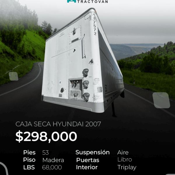 CAJA SECA HYUNDAI 2007 53 PIES #687572