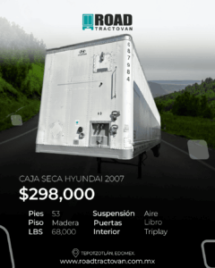 CAJA SECA HYUNDAI 2007 53 PIES #687984