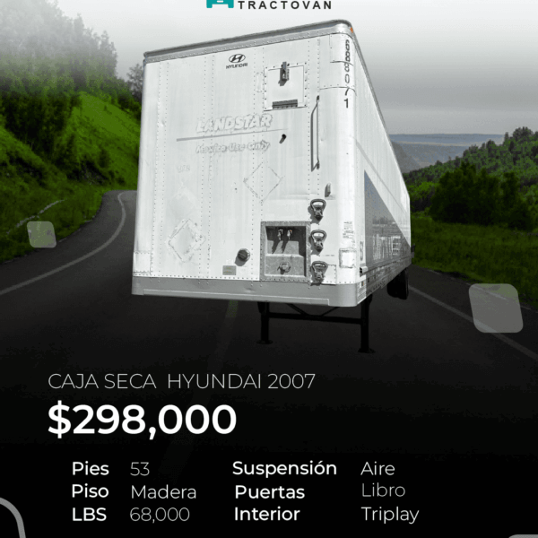 CAJA SECA HYUNDAI 2007 53 PIES #688071