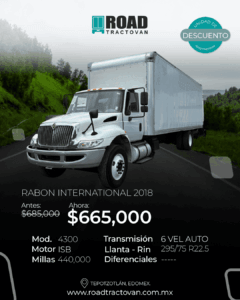 RABON INTERNATIONAL 4300 2018 #7890