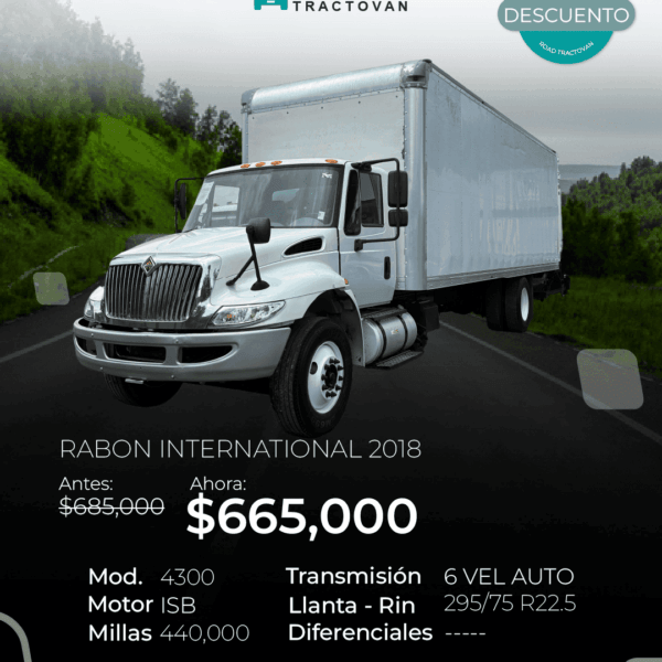 RABON INTERNATIONAL 4300 2018 #7890
