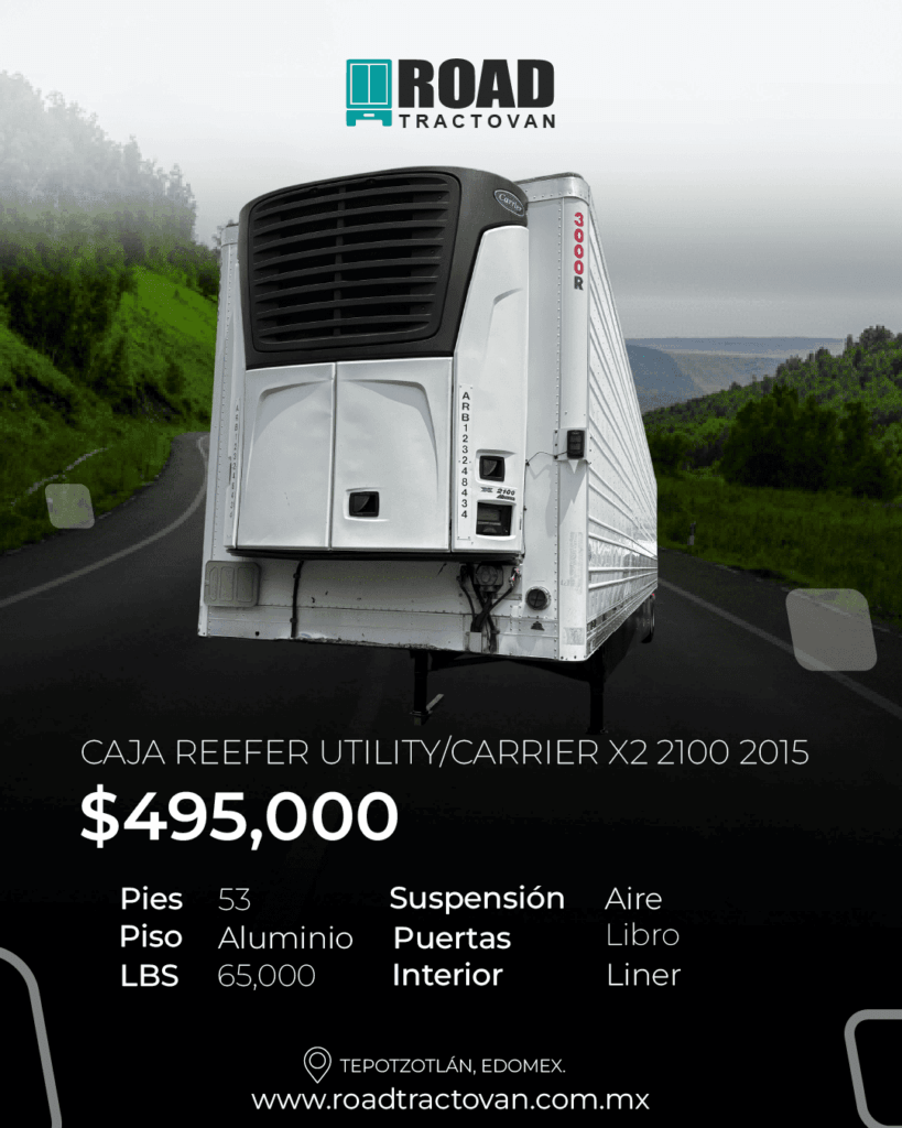 CAJA REEFER UTILITY/CARRIER X2 2100 2015 #5808