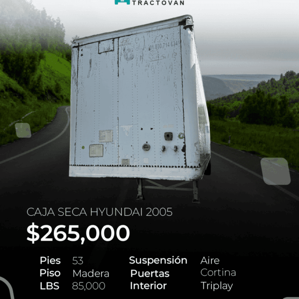 CAJA SECA HYUNDAI 2005 53 PIES #8043