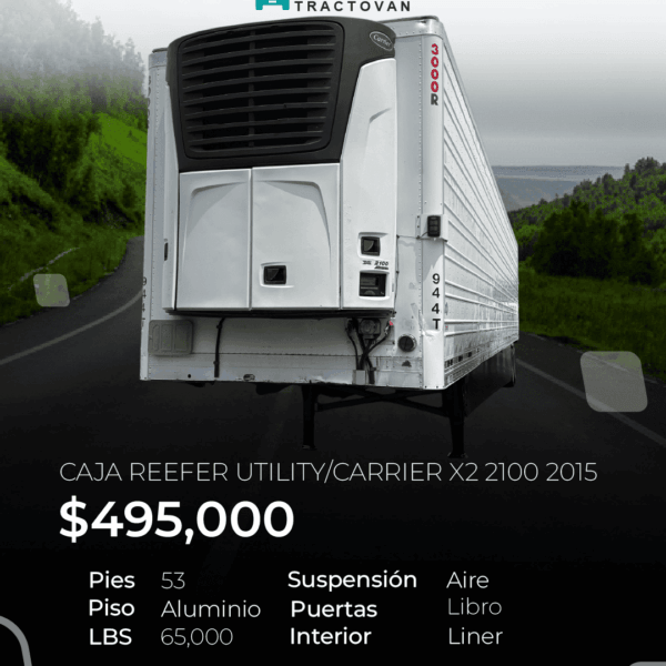 CAJA REEFER UTILITY/CARRIER X2 2100 2015 #944T