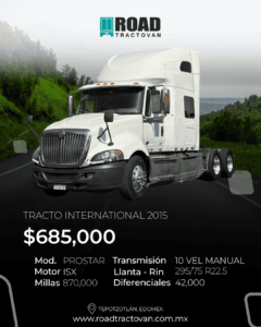 CAMIÓN INTERNATIONAL PROSTAR 2015 #7838