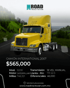 CAMIÓN INTERNATIONAL 9200 2007 #485