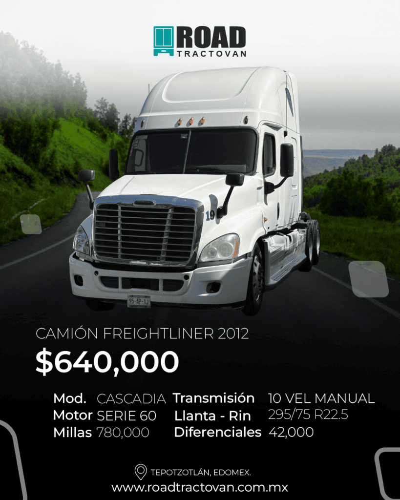 CAMIÓN FREIGHTLINER CASCADIA 2012 #19