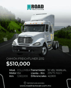 CAMIÓN FREIGHTLINER COLUMBIA 2012 #208