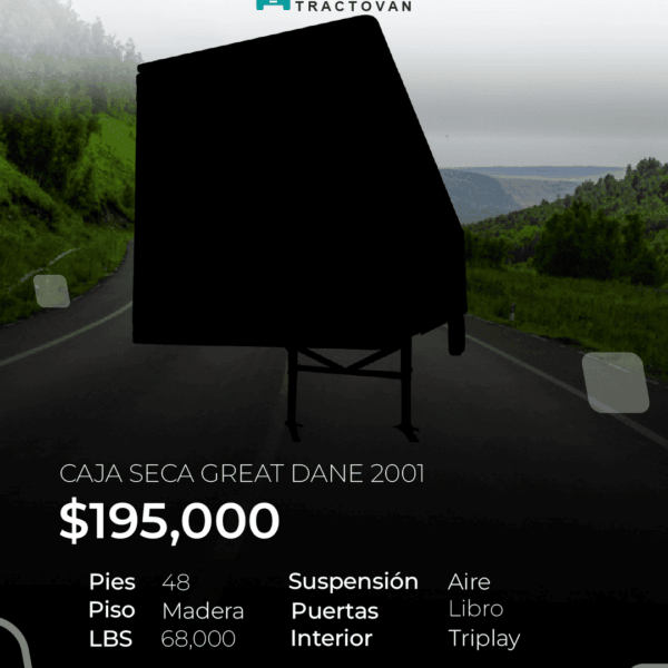 CAJA SECA GREAT DANE 2001 #46