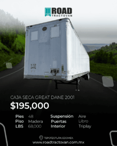 CAJA SECA GREAT DANE 2001 48 PIES #46