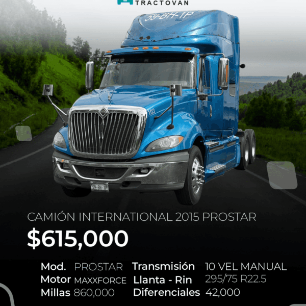 CAMIÓN INTERNATIONAL PROSTAR 2015 #5312