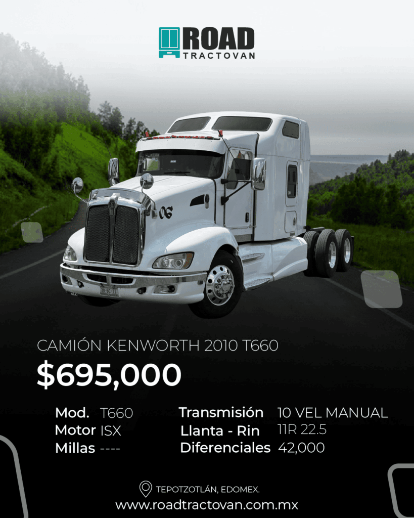 CAMIÓN KENWORTH T660 2010 #06
