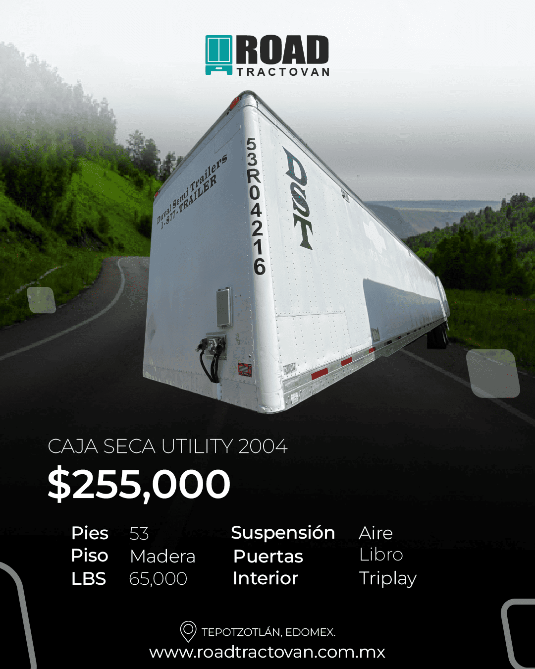 CAJA SECA UTILITY 2004 53 PIES #53R04216