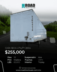 CAJA SECA UTILITY 2004 53 PIES #53R04216