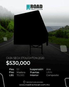 CAJA SECA STOUGHTON 2020 53 PIES #ST2175