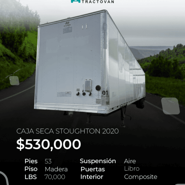 CAJA SECA STOUGHTON 2020 53 PIES #ST2175
