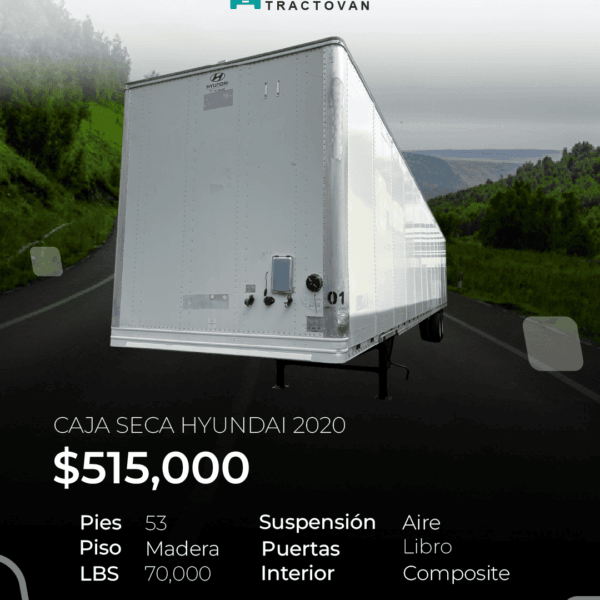 CAJA SECA HYUNDAI 2020 53 PIES #ST2175