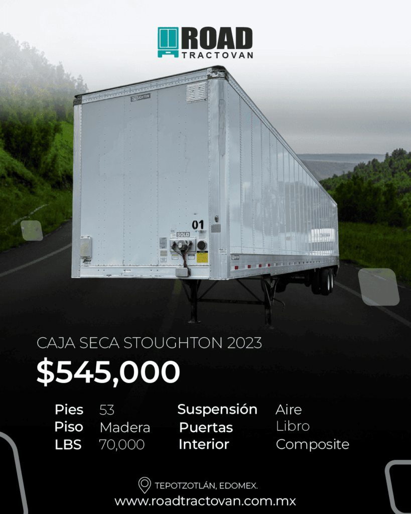 CAJA SECA STOUGHTON 2023 53 PIES #1204
