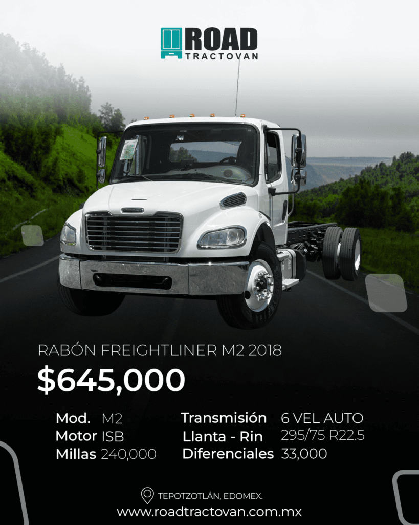 RABÓN FREIGHTLINER M2 2018 #3712