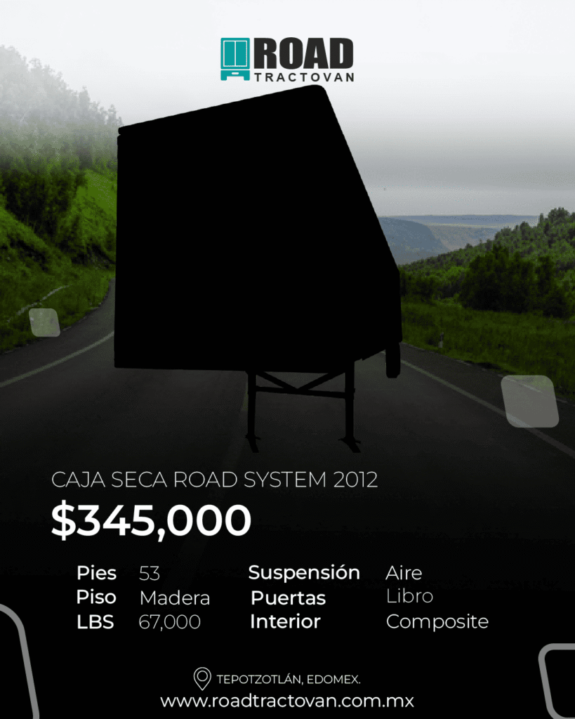 CAJA SECA ROAD SYSTEM 2012 53 PIES #41977