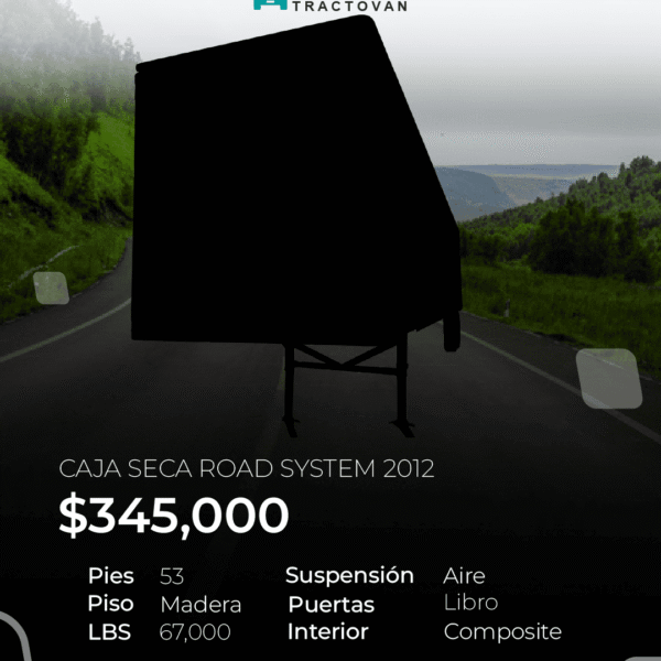 CAJA SECA ROAD SYSTEM 2012 53 PIES #41921